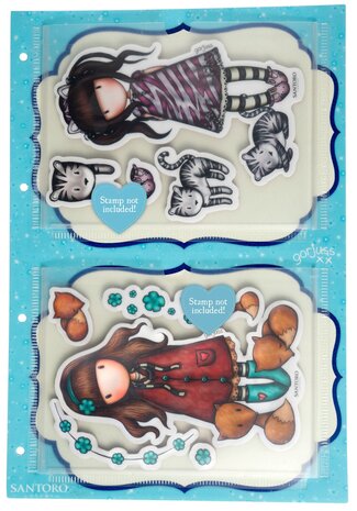 Studio Light Gorjuss Pocket Sheets for Large Cling Stamps (2pcs) (GOR-ES-SS01) (OUTLET)