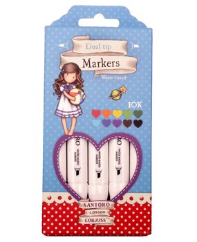 Studio Light Gorjuss Dual Tip Markers Brights (10pcs) (GOR-ES-MARK16) (OUTLET)