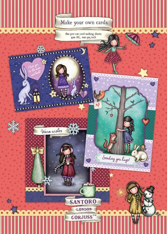 Studio Light Gorjuss Make Your Own Cards Die-Cut Block (GOR-ES-DCB63) (OUTLET)