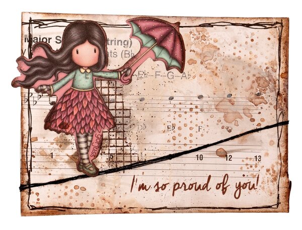 Studio Light Gorjuss Make Your Own Cards Die-Cut Block (GOR-ES-DCB63) (OUTLET)