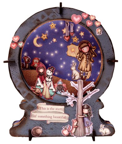 Studio Light Gorjuss Make Your Own Cards Die-Cut Block (GOR-ES-DCB63) (OUTLET)