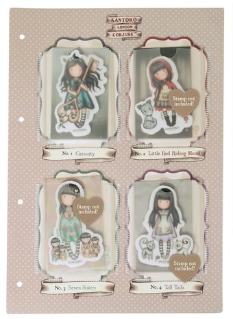 Studio Light Gorjuss Storage Case w/ Curiosity Stamp & Storage Sheet (GOR-ES-CASE01) (OUTLET)