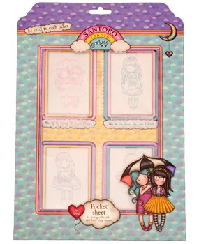 Studio Light Gorjuss Be Kind Pocket Sheets No. 17-20 (GOR-BK-SS05) (OUTLET)