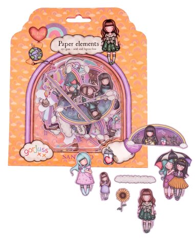 Studio Light Gorjuss Be Kind Paper Elements (148pcs) (GOR-BK-PE08) (OUTLET)