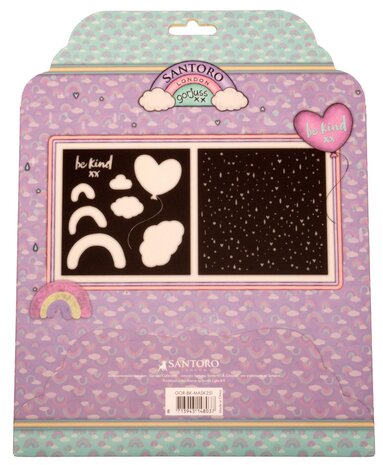 Studio Light Gorjuss Be Kind Mask Stencil Set (2pcs) (GOR-BK-MASK251) (OUTLET)