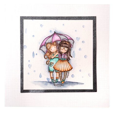 Studio Light Gorjuss Be Kind Mask Stencil Set (2pcs) (GOR-BK-MASK251) (OUTLET)