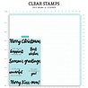Studio Light Best Wishes Clear Stamps EN (BL-ES-STAMP491) (OUTLET)