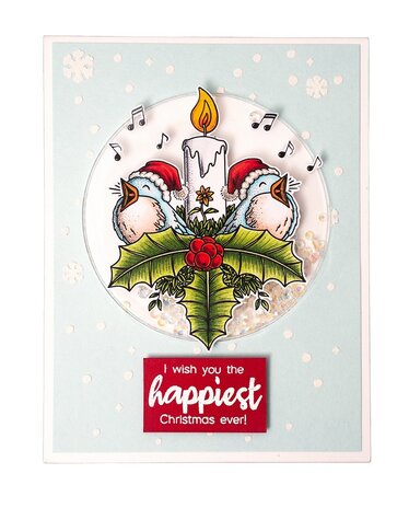 Studio Light Best Wishes Clear Stamps EN (BL-ES-STAMP491) (OUTLET)