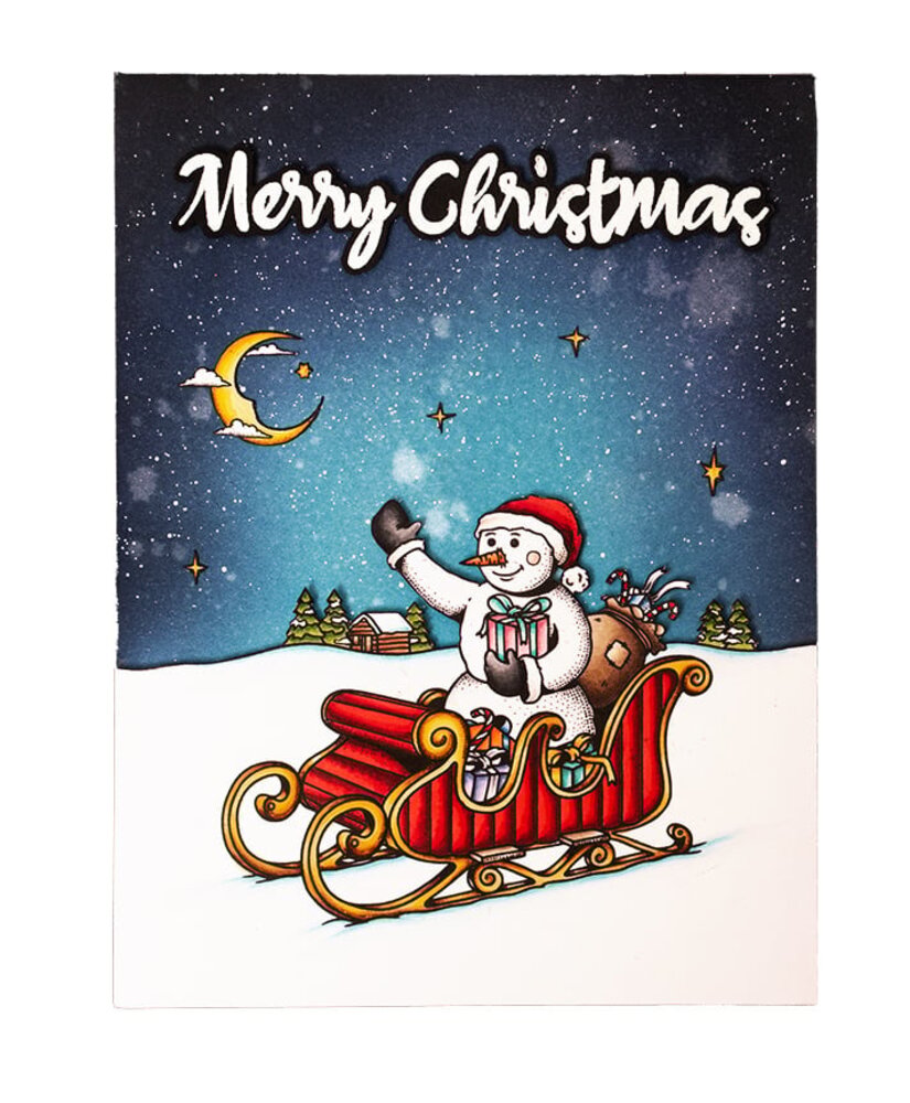 Studio Light Snowman Clear Stamps (BL-ES-STAMP489) (OUTLET)