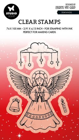 Studio Light Dear Angel Clear Stamps (BL-ES-STAMP488) (OUTLET)
