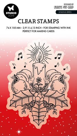 Studio Light Singing Birds Clear Stamps (BL-ES-STAMP484) (OUTLET)