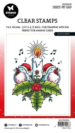 Studio Light Singing Birds Clear Stamps (BL-ES-STAMP484) (OUTLET)
