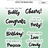 Studio Light Bubbly ENG Essentials Clear Stamps (BL-ES-STAMP356) (OUTLET)
