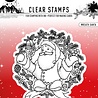Studio Light Wreath Santa Essentials Clear Stamps (BL-ES-STAMP300) (OUTLET)