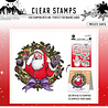 Studio Light Wreath Santa Essentials Clear Stamps (BL-ES-STAMP300) (OUTLET)