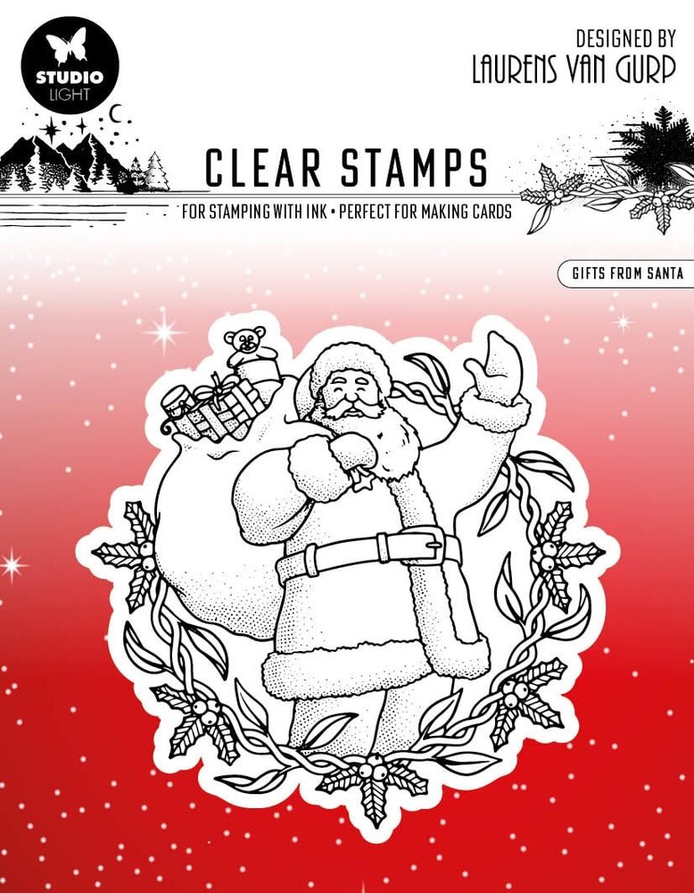 Studio Light Gifts From Santa Essentials Clear Stamps (BL-ES-STAMP297) (OUTLET)