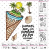Studio Light Ice Cream Island Essentials Clear Stamps (BL-ES-STAMP259) (OUTLET)