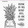 Studio Light Pineapple Beach Essentials Clear Stamps (BL-ES-STAMP258) (OUTLET)