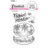 Studio Light Tropical Paradise Essentials Clear Stamps (BL-ES-STAMP257) (OUTLET)