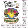 Studio Light Tropical Paradise Essentials Clear Stamps (BL-ES-STAMP257) (OUTLET)