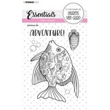 Studio Light Adventure Fish Essentials Clear Stamps (BL-ES-STAMP256) (OUTLET)