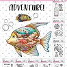 Studio Light Adventure Fish Essentials Clear Stamps (BL-ES-STAMP256) (OUTLET)