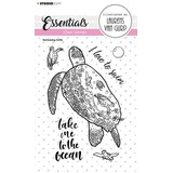 Studio Light Swimming Turtle Essentials Clear Stamps (BL-ES-STAMP255) (OUTLET)