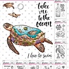Studio Light Swimming Turtle Essentials Clear Stamps (BL-ES-STAMP255) (OUTLET)