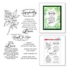 Stampendous! Sincere Sentiments Clear Stamp Set (STP-225) (OUTLET)