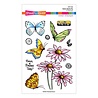 Stampendous! Hello Butterfly Clear Stamps (STP-194) (OUTLET)