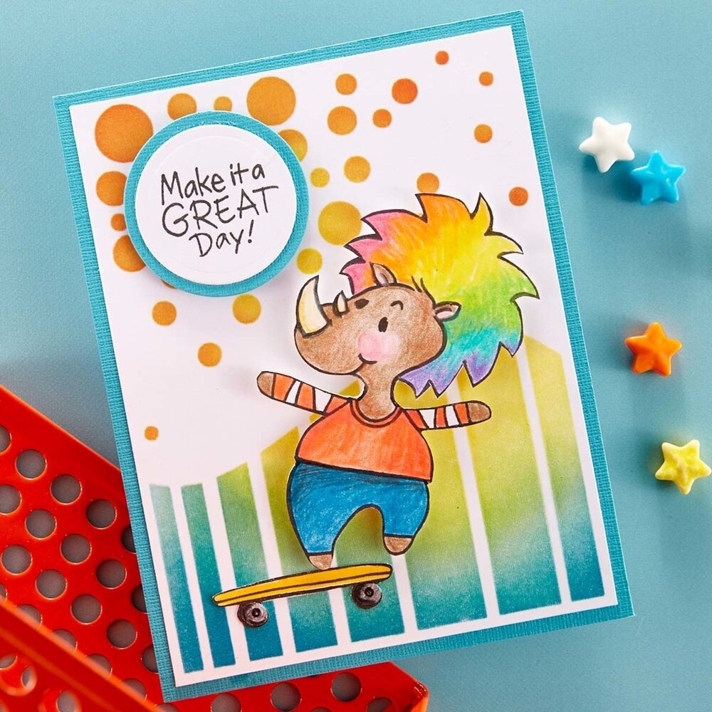 Stampendous! Urban Jungle FransFormer Clear Stamps (STP-175) (OUTLET) Stampendous! Urban Jungle FransFormer Clear Stamps (STP-175) (OUTLET)