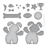 Stampendous! Puppy Hugs Cutting Dies (S5-589) (OUTLET) Stampendous! Puppy Hugs Cutting Dies (S5-589) (OUTLET)