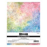 Stampendous! Quick Card Backgrounds Joy of Spring (4pcs) (QC-004) (OUTLET)