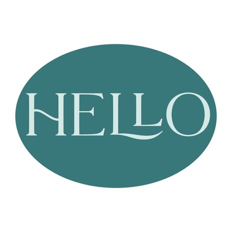 Spellbinders Oval Hello Wax Seal Stamp (WS-121) (OUTLET) Spellbinders Oval Hello Wax Seal Stamp (WS-121) (OUTLET)