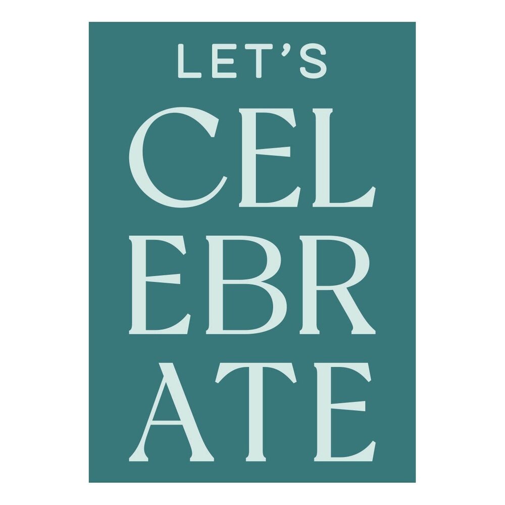 Spellbinders Let's Celebrate Wax Seal Stamp (WS-120) (OUTLET)