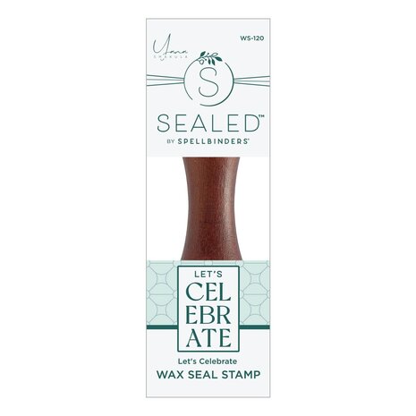 Spellbinders Let's Celebrate Wax Seal Stamp (WS-120) (OUTLET)