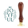 Spellbinders Be Joyful Wax Seal Stamp (WS-090) (OUTLET) Spellbinders Be Joyful Wax Seal Stamp (WS-090) (OUTLET)