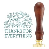 Spellbinders Thanks for Everything Wax Seal Stamp (WS-072) (OUTLET)