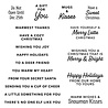 Spellbinders Santa’s Sippin’ Sayings Clear Stamp Set (STP-212) (OUTLET)