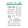 Spellbinders Quilty Hugs Sentiments Clear Stamp (STP-156) (OUTLET)