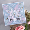 Spellbinders Quilty Hugs Sentiments Clear Stamp (STP-156) (OUTLET)