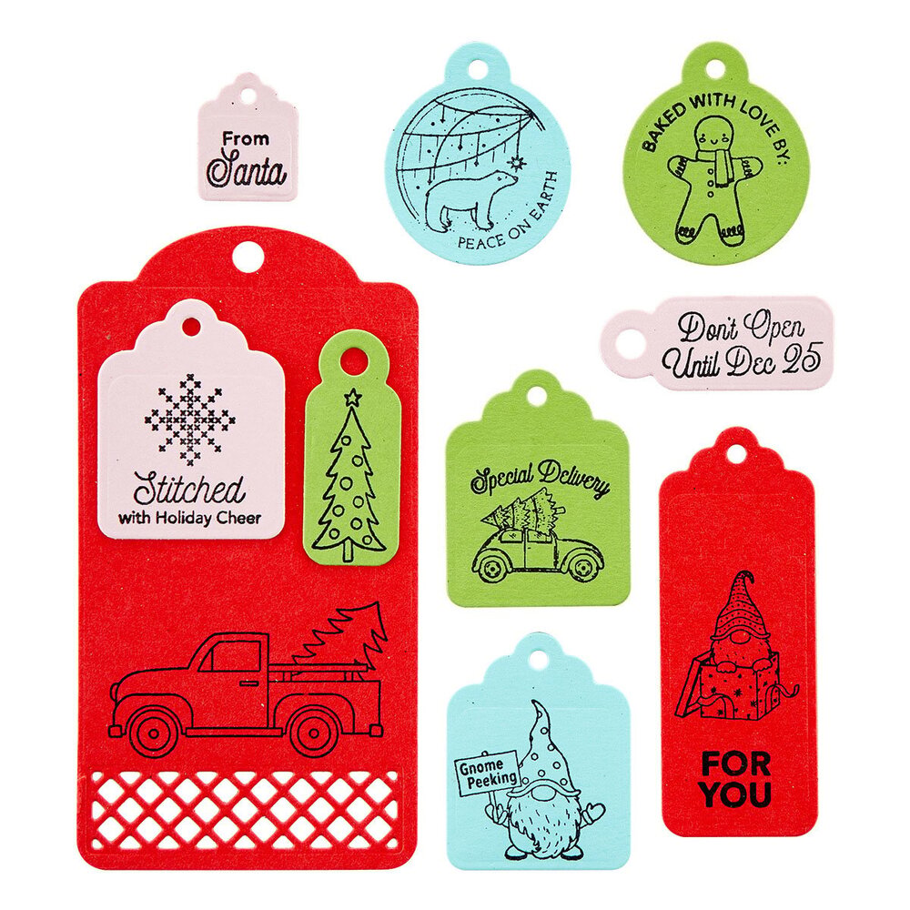 Spellbinders Handmade Gift Tags Clear Stamp (STP-142) (OUTLET)