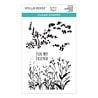 Spellbinders Layered Wildflowers Scene Clear Stamp (STP-086) (OUTLET)