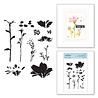 Spellbinders Layered Wildflowers Clear Stamps (STP-028) (OUTLET) Spellbinders Layered Wildflowers Clear Stamps (STP-028) (OUTLET)