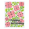 Spellbinders Blossoming Flowers Layered Stencil (STN-075) (OUTLET)