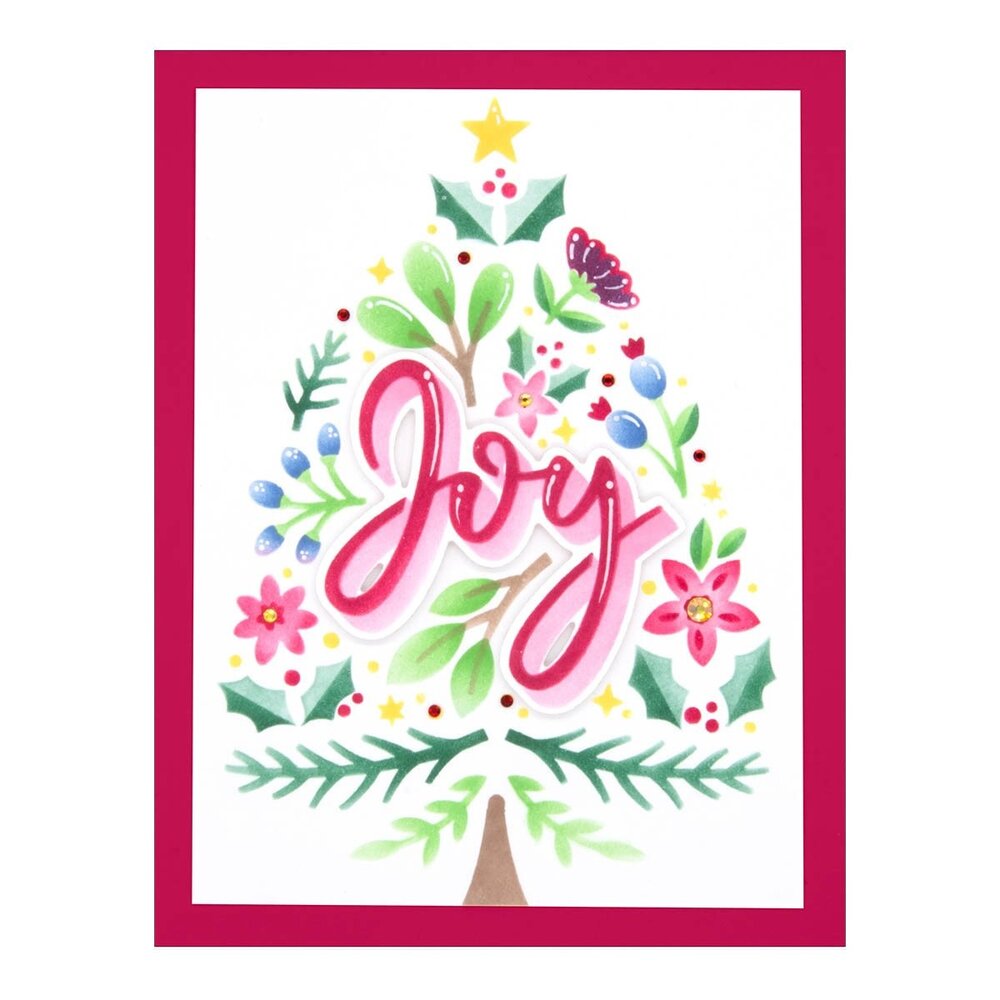 Spellbinders Layered Joy Tree Stencils (STN-069) (OUTLET) Spellbinders Layered Joy Tree Stencils (STN-069) (OUTLET)