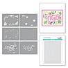 Spellbinders Layered Noel Foliage Stencils (STN-067) (OUTLET)