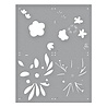Spellbinders Hello Blooms Stencil (STN-063) (OUTLET) Spellbinders Hello Blooms Stencil (STN-063) (OUTLET)