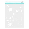 Spellbinders Hello Blooms Stencil (STN-063) (OUTLET) Spellbinders Hello Blooms Stencil (STN-063) (OUTLET)