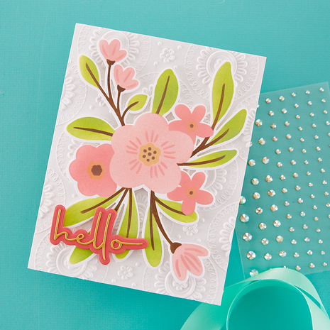 Spellbinders Hello Blooms Stencil (STN-063) (OUTLET) Spellbinders Hello Blooms Stencil (STN-063) (OUTLET)
